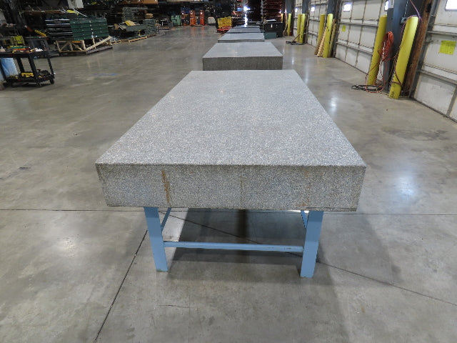 Challenge Granite Surface Inspection Plate 96x48x10" Table Grade B Type 8x4'
