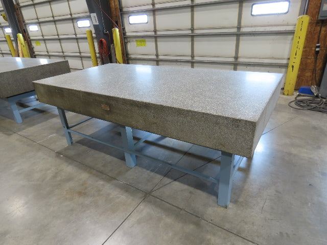 Challenge Granite Surface Inspection Plate 96x48x10" Table Grade B Type 8x4'
