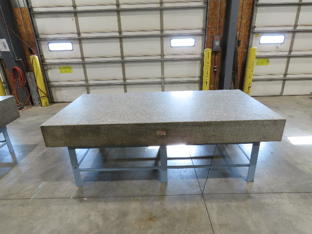 Challenge Granite Surface Inspection Plate 96x48x10" Table Grade B Type 8x4'