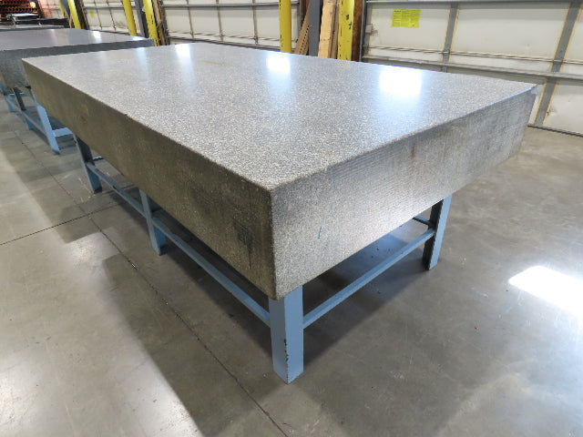 Challenge Granite Surface Inspection Plate 96x48x10" Table Grade B Type 8x4'