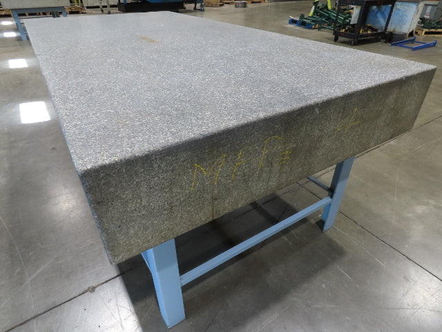 Challenge Granite Surface Inspection Plate 96x48x10" Table Grade B Type 8x4'