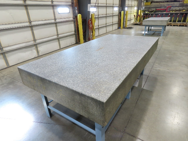 Challenge Granite Surface Inspection Plate 96x48x10" Table Grade B Type 8x4'