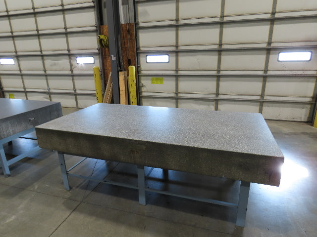 Challenge Granite Surface Inspection Plate 96x48x10" Table Grade B Type 8x4'