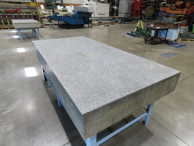 Challenge Granite Surface Inspection Plate 96x48x10" Table Grade B Type 8x4'