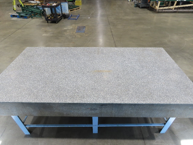 Challenge Granite Surface Inspection Plate 96x48x10" Table Grade B Type 8x4'