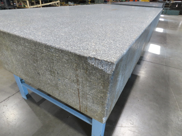 Challenge Granite Surface Inspection Plate 96x48x10" Table Grade B Type 8x4'