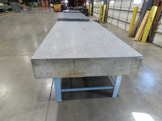 Challenge Granite Surface Inspection Plate 96x48x10" Table Grade B Type 8x4'