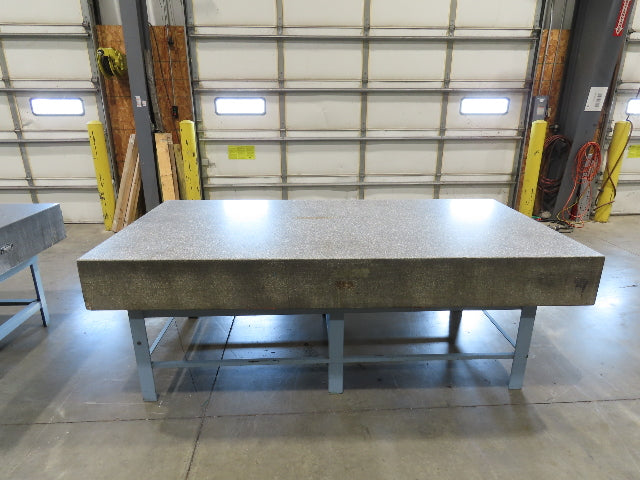 Challenge Granite Surface Inspection Plate 96x48x10" Table Grade B Type 8x4'