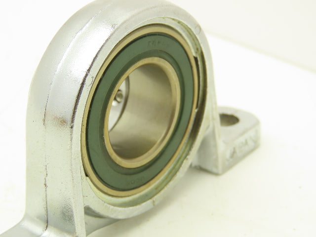 AMI MUP005 Pillow Block Bearing Stainless Sealed w/Locking Collar 25mm Bore Dia