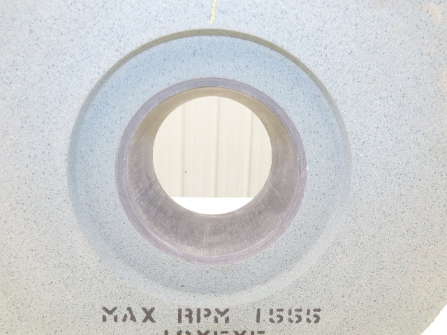 Radiac Abrasives N338141 16x5x5 Surface Grinding Wheel GC150 G+800F V4 1555RPM
