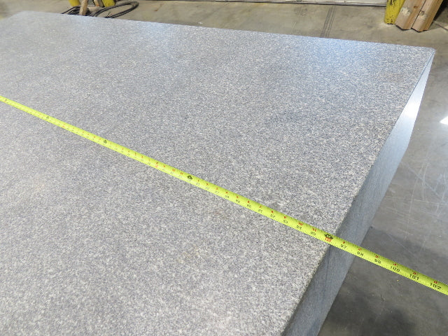 Rock of Ages 4x8' Granite Surface Inspection Plate Table 96x48x14" Layout