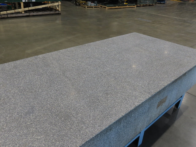 Rock of Ages 4x8' Granite Surface Inspection Plate Table 96x48x14" Layout