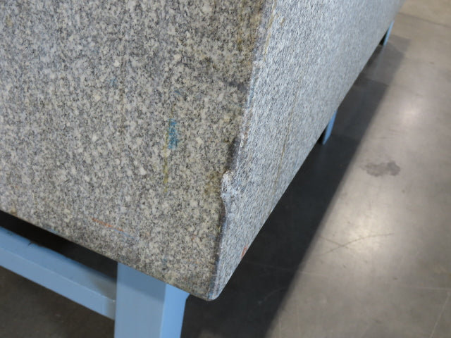 Rock of Ages 4x8' Granite Surface Inspection Plate Table 96x48x14" Layout