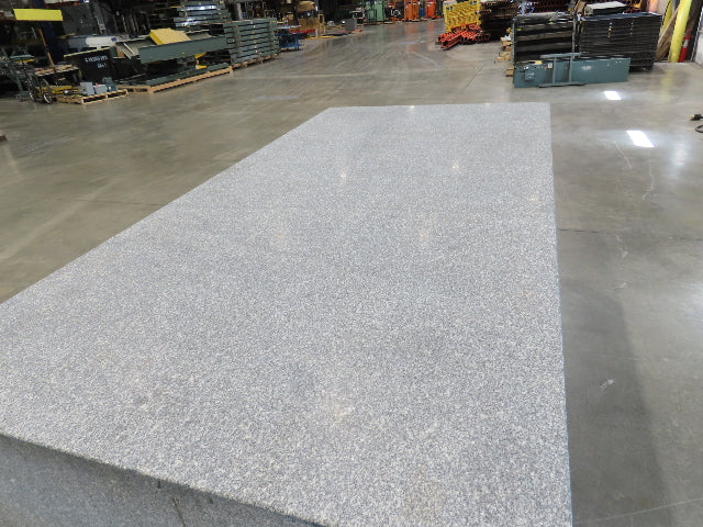 Rock of Ages 4x8' Granite Surface Inspection Plate Table 96x48x14" Layout