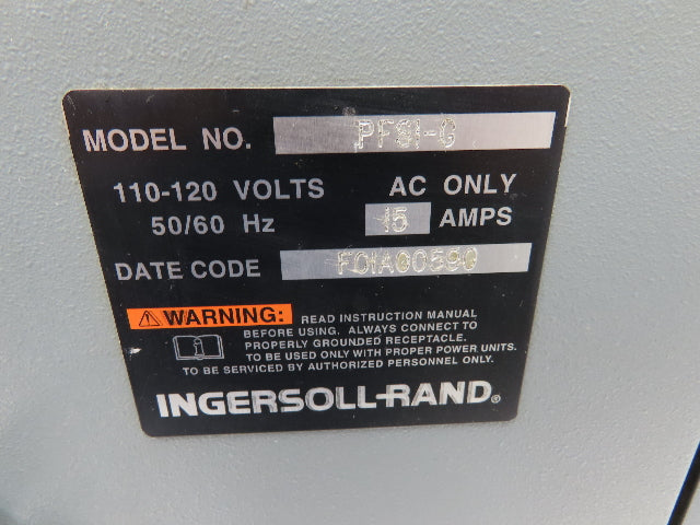 Ingersoll-Rand PFSI-G Insight Graphics Spindle Management System Controller
