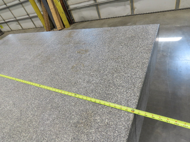 Rock of Ages 4x8' Granite Surface Inspection Plate Table 96x48x14" Grade B Type