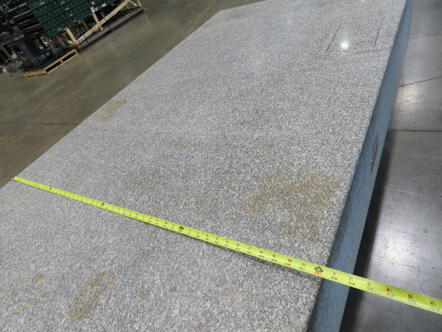 Rock of Ages 4x8' Granite Surface Inspection Plate Table 96x48x14" Grade B Type