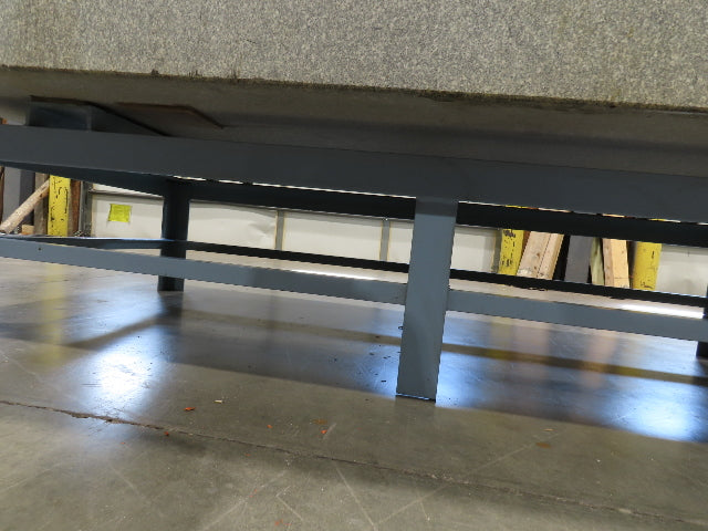Rock of Ages 4x8' Granite Surface Inspection Plate Table 96x48x14" Grade B Type