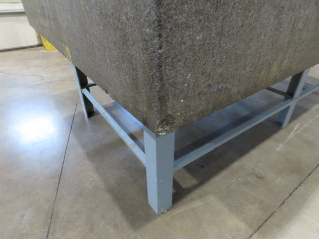 4x8' Granite Surface Inspection Plate Table 96x48x10" Grade B Type Dark Gray
