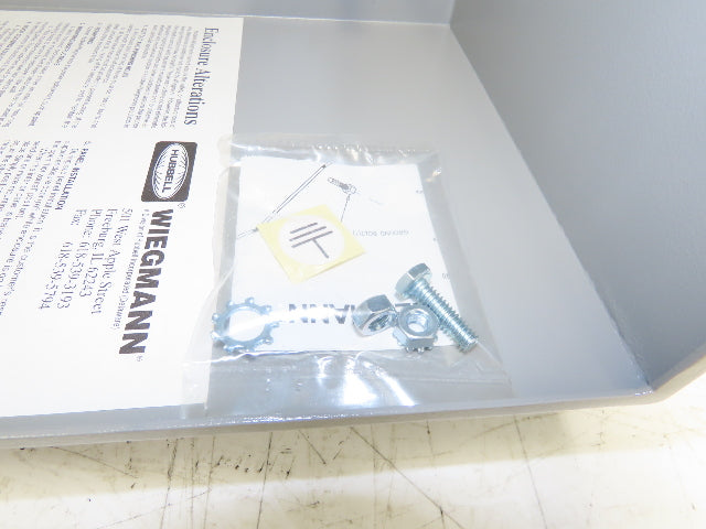 Wiegmann B242009CH Oil-Tight Electrical Enclosure Cabinet 24"x20"x 9"