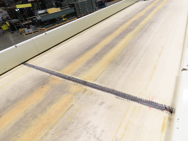 EMI Plastics 35"x 14' Portable Belt Conveyor 29"Bed 230/460V 160FPM 48"Adj Ht