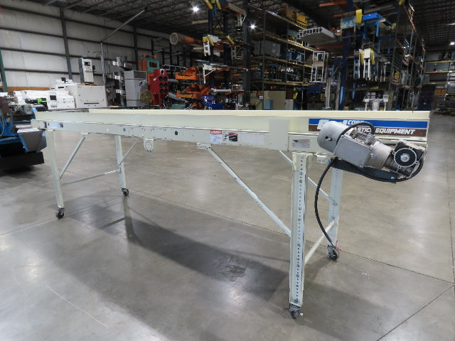 EMI Plastics 35"x 14' Portable Belt Conveyor 29"Bed 230/460V 160FPM 48"Adj Ht