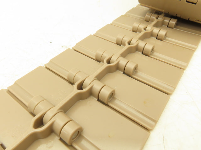 Rexnord LF820K4.5 Straight TableTop Conveyor Chain 4.5"x 10' Brown