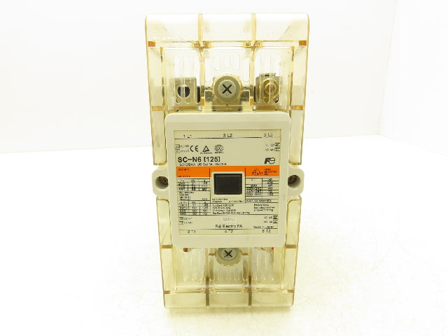 Fuji Electric 3NC3H Motor Starter Contactor 125A 600VAC 3 Pole Coil 120V