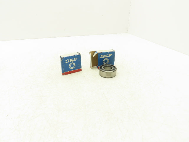SKF SKF 5205 A/C3 Ball Bearing 25mm-ID x 52mm-OD x 20.6mm-Width Lot Of 2