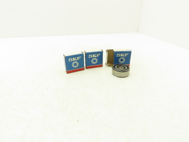 SKF SKF 5205 A/C3 Ball Bearing 25mm-ID x 52mm-OD x 20.6mm-Width Lot Of 3