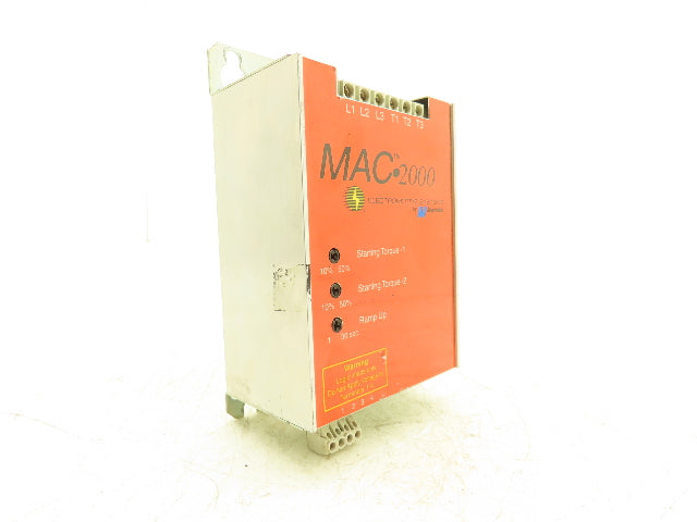 Magnetek MAC2024 MAC 2000 Soft Starter Motor Control Electromotive Systems 3Ph