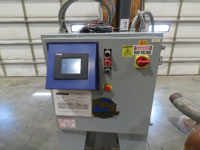 Guyson Opposing Belt Conveyor Glass Blaster Dust Collector Cyclone Media Hopper