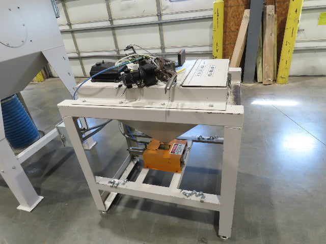 Guyson Opposing Belt Conveyor Glass Blaster Dust Collector Cyclone Media Hopper