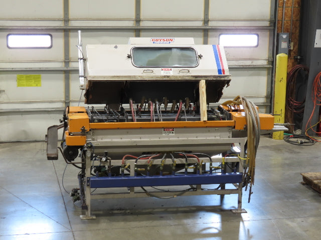 Guyson Opposing Belt Conveyor Glass Blaster Dust Collector Cyclone Media Hopper