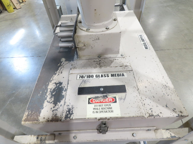 Guyson Opposing Belt Conveyor Glass Blaster Dust Collector Cyclone Media Hopper