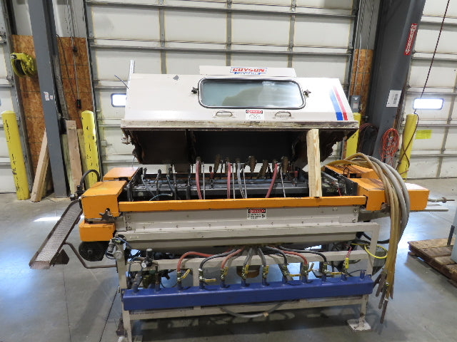 Guyson Opposing Belt Conveyor Glass Blaster Dust Collector Cyclone Media Hopper