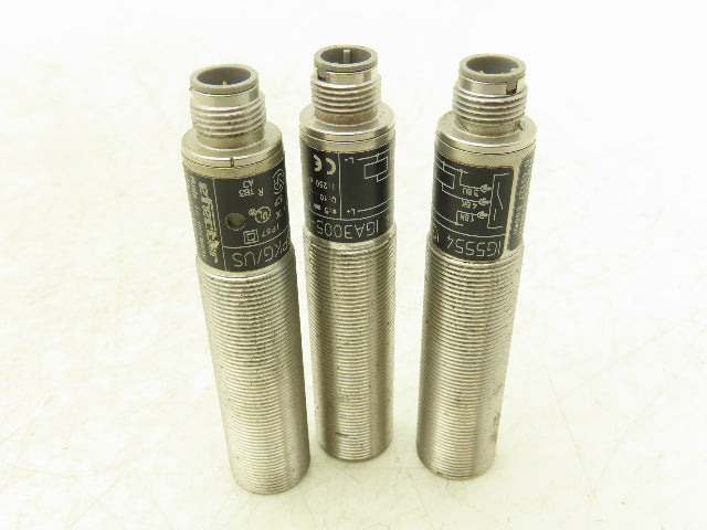 IFM IG5554 IGA3005-BPKG/US Effector Proximity Sensor M18X1 Thread Lot of 3