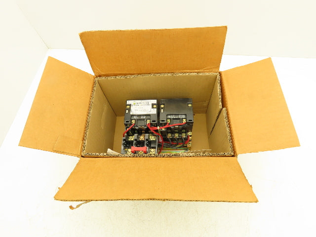 Square D 8736SAO16S AC Reversing Magnetic NEMA Starter Size 00 575V 3Ph 2Hp