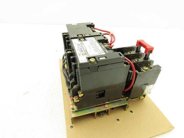 Square D 8736SAO16S AC Reversing Magnetic NEMA Starter Size 00 575V 3Ph 2Hp