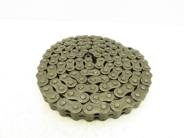 Tsubaki BL8 Single Strand Leaf Chain 3x4 Lacing 1" Pitch BL-8 Series 10'