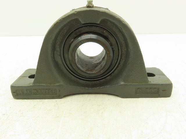 SealMaster MPD-23 Pillow Block Bearing 1 7/16" Bore 2 Bolt Base Insert 3-17D