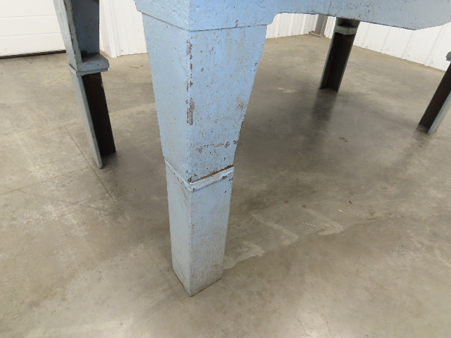 Vintage Precision Steel Welding Layout Table 72x36" Cast Iron 1-11/16" Thick Top