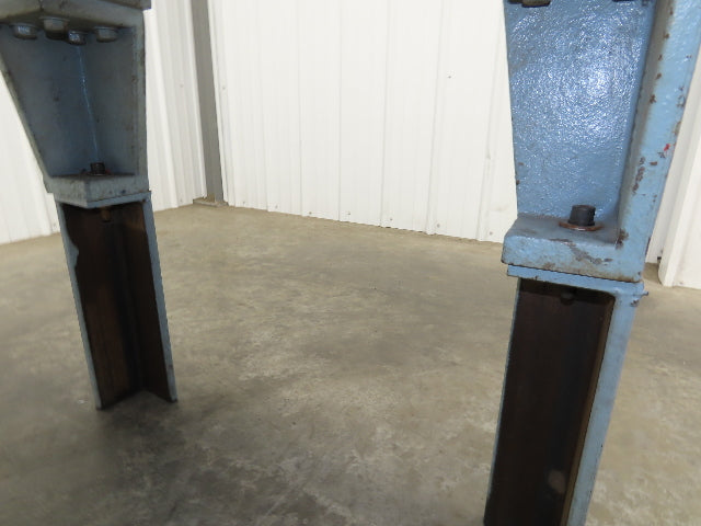Vintage Precision Steel Welding Layout Table 72x36" Cast Iron 1-11/16" Thick Top