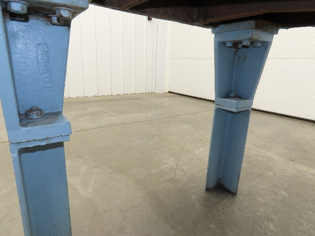 Vintage Precision Steel Welding Layout Table 72x36" Cast Iron 1-11/16" Thick Top