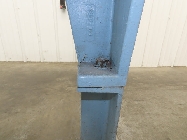 Vintage Precision Steel Welding Layout Table 72x36" Cast Iron 1-11/16" Thick Top