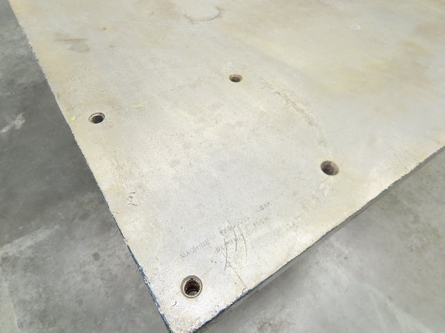Vintage Precision Steel Welding Layout Table 72x36" Cast Iron 1-11/16" Thick Top