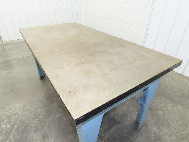 Vintage Precision Steel Welding Layout Table 72x36" Cast Iron 1-11/16" Thick Top