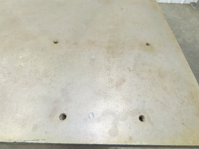 Vintage Precision Steel Welding Layout Table 72x36" Cast Iron 1-11/16" Thick Top