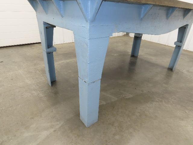 Vintage Precision Steel Welding Layout Table 72x36" Cast Iron 1-11/16" Thick Top