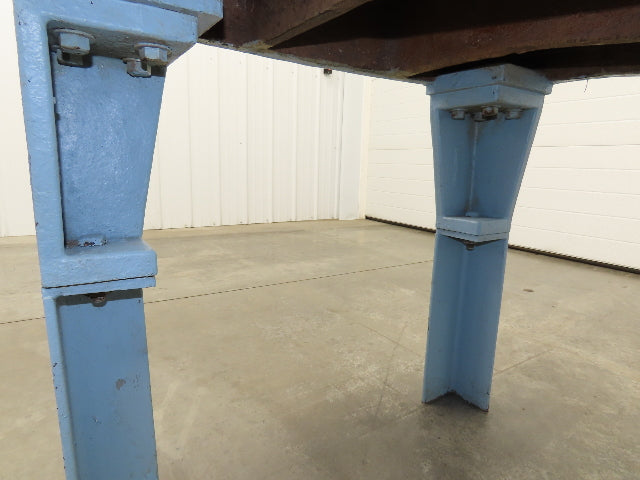 Vintage Precision Steel Welding Layout Table 72x36" Cast Iron 1-11/16" Thick Top